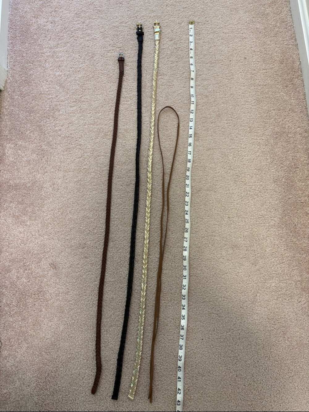 H&M Braided Belts